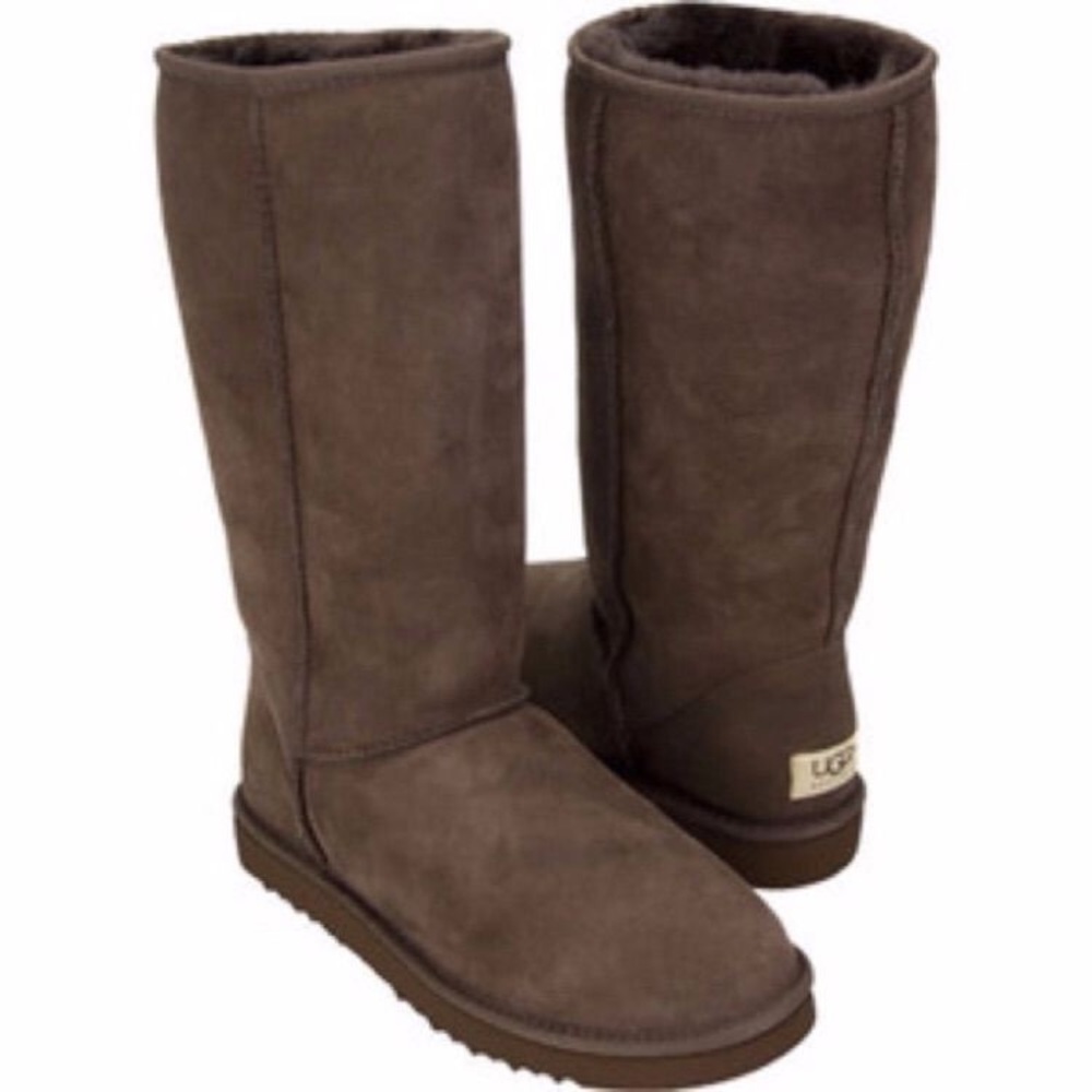 TALL CHOCOLATE UGG BOOTS